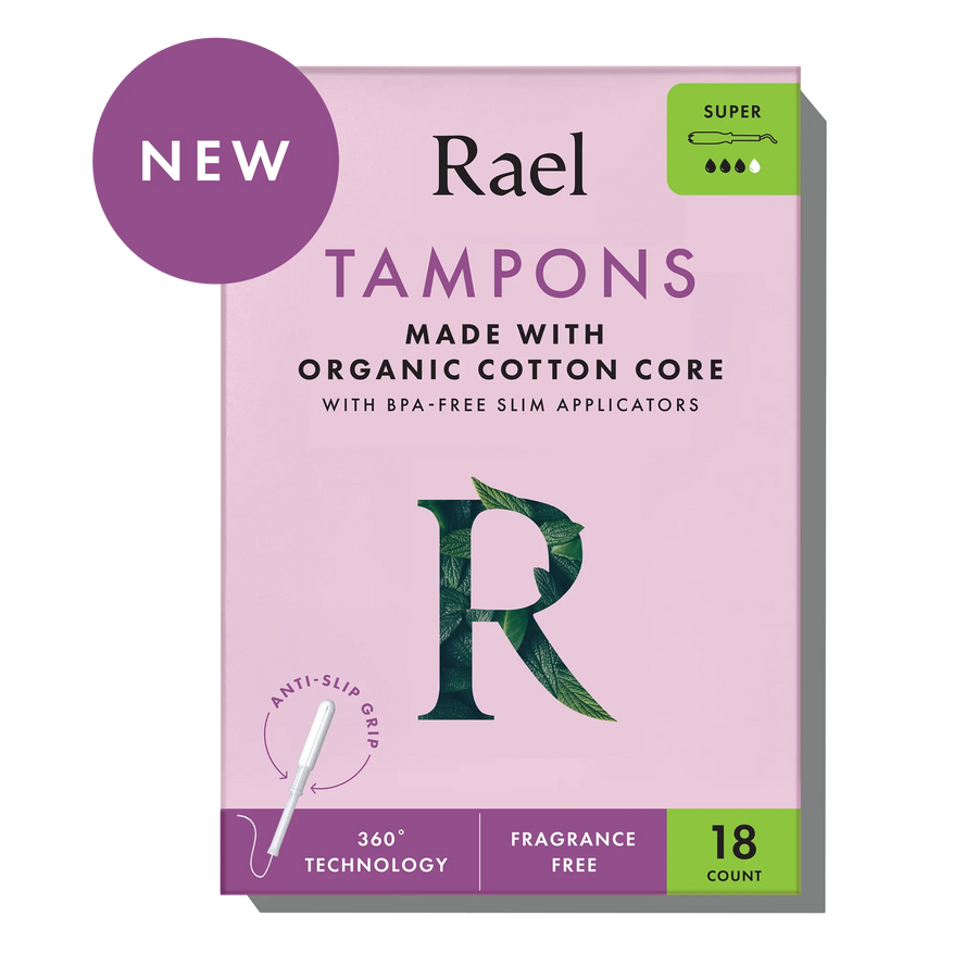 Super Slim Applicator Tampons Made With Organic Cotton Z0