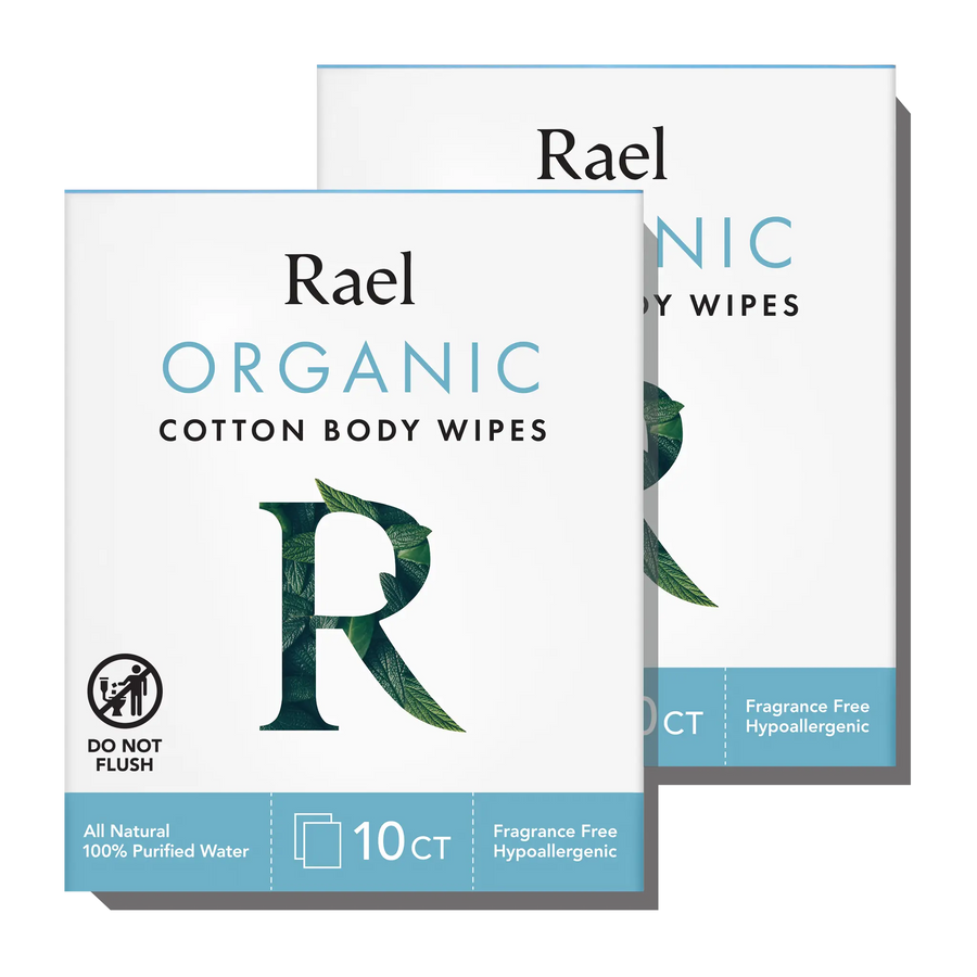 Organic Cotton Body Wipes - 2 Pack P2