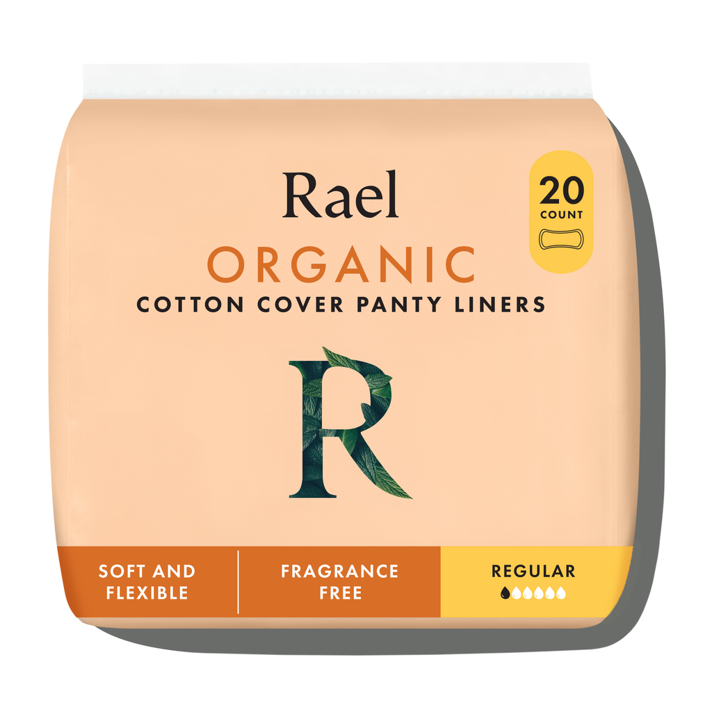 Regular Unscented Panty Liners Made With Organic Cotton